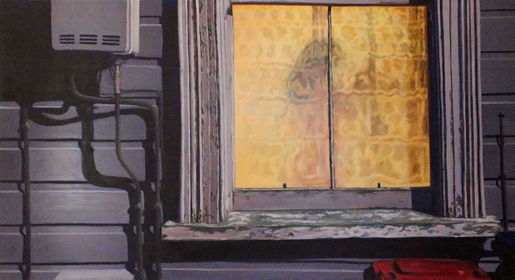 Rear Window 2016 Oil_on_Canvas 1200mm_x_2000mm